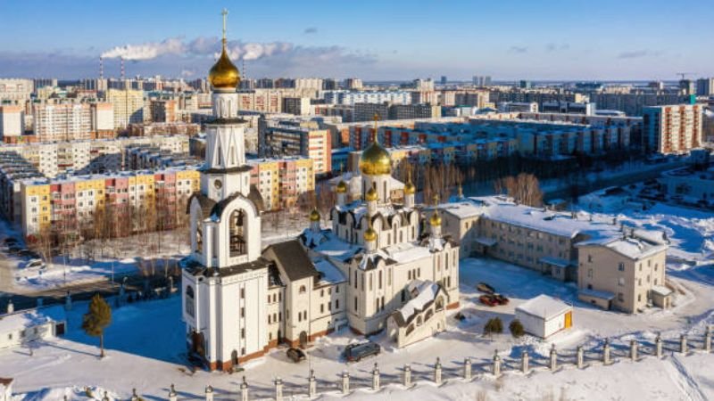 Aeroflot Airlines Surgut City Office in Russia