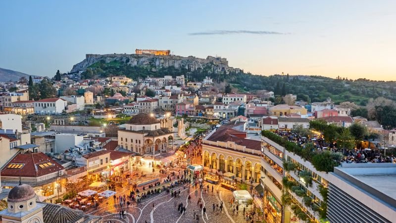 KLM Airlines Athens Office in Greece