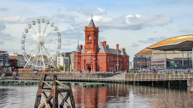 KLM Airlines Cardiff Office in United Kingdom