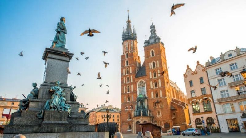 KLM Airlines Kraków Office in Poland