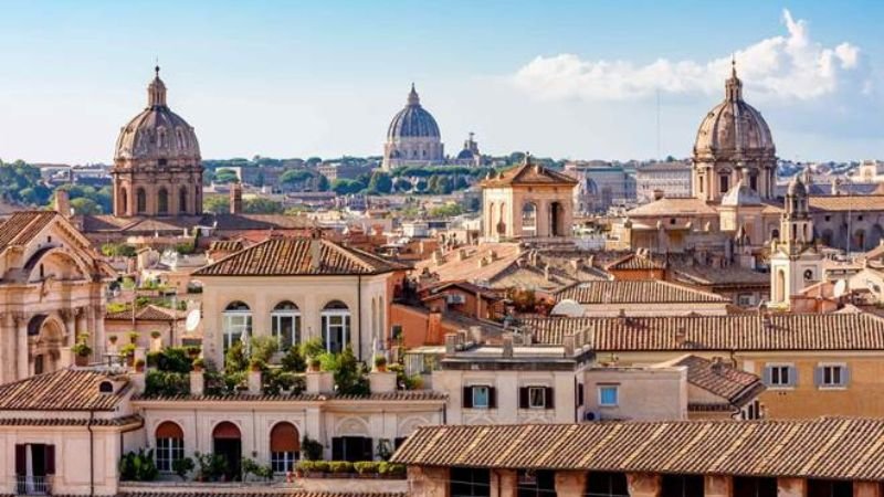 KLM Airlines Rome Office in Italy